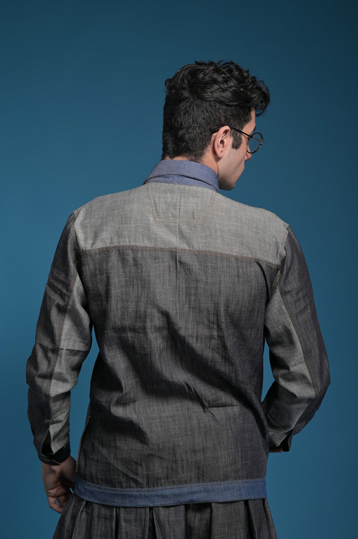 Grey Ash Denim Shacket