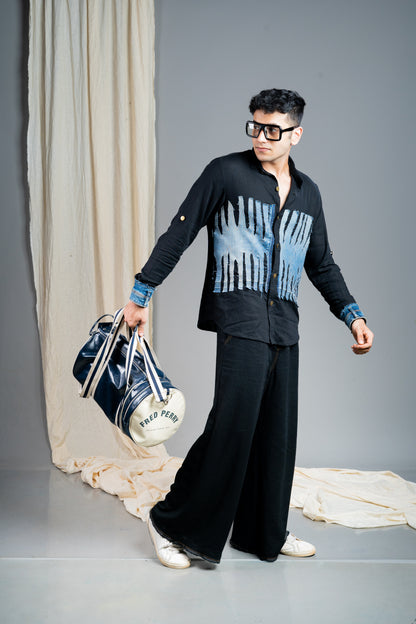 The Unisex Denim  Vertebra Shirt