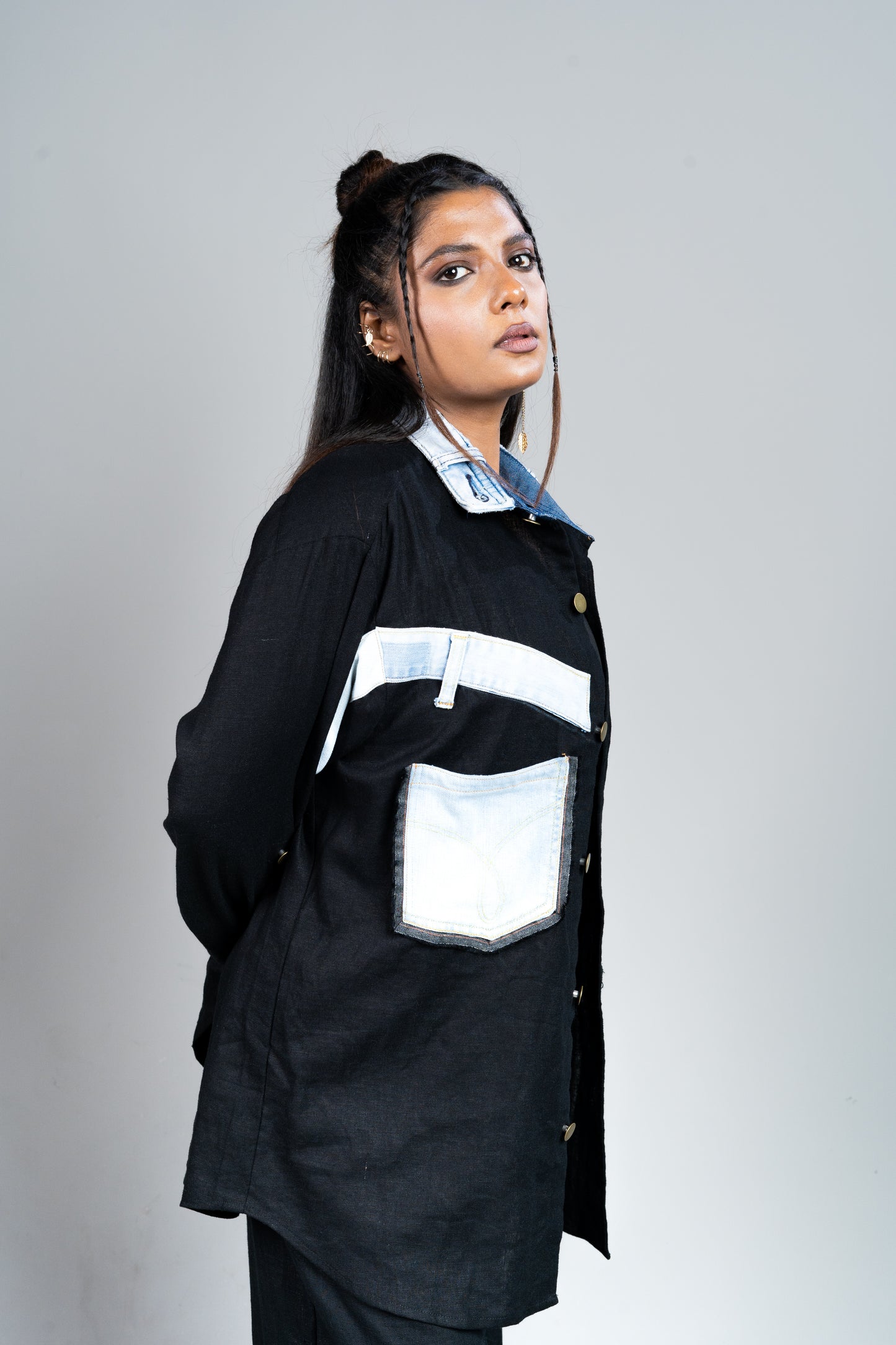 Denimax  Letter M Shirt